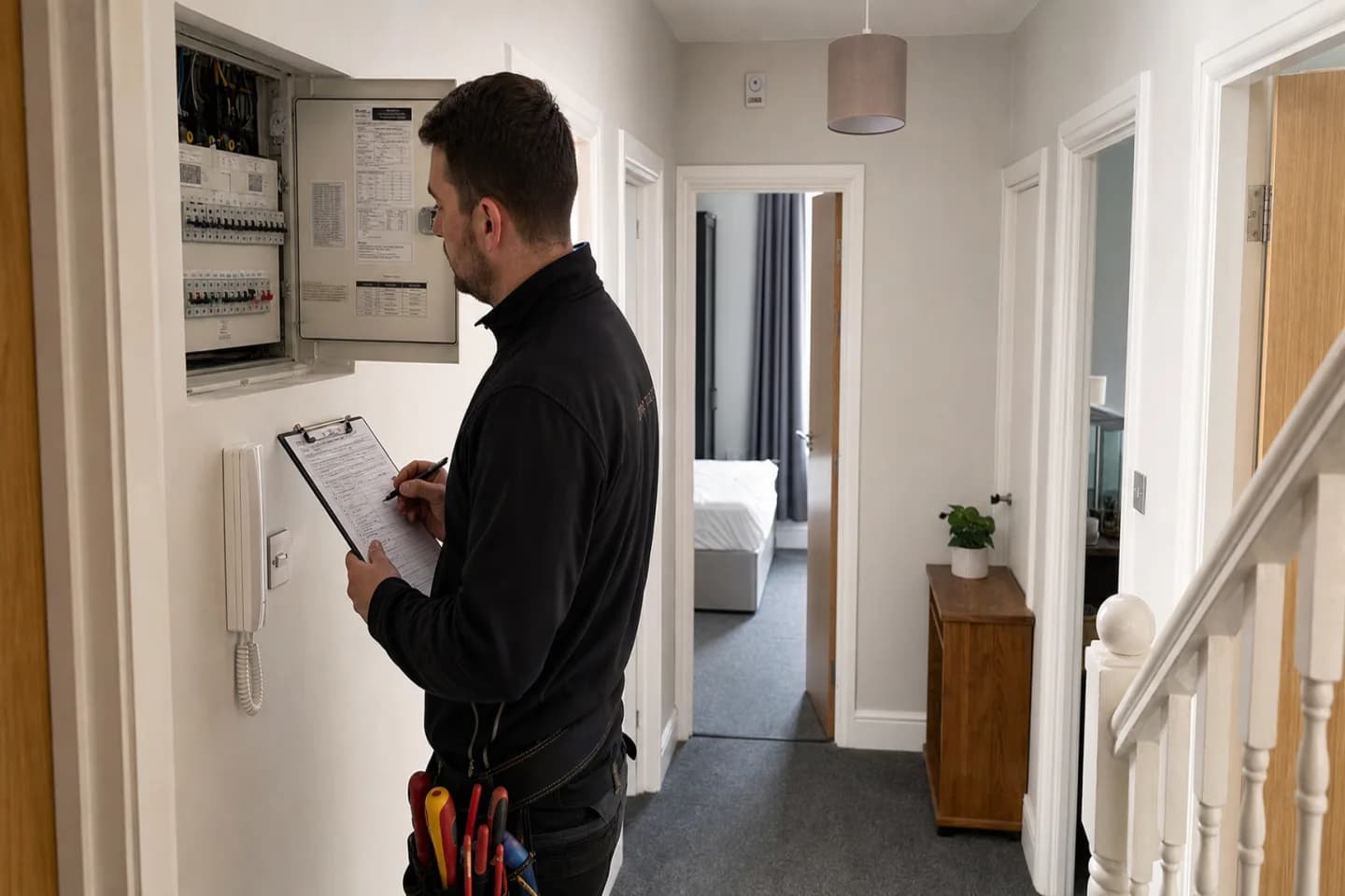 Illustrative EICR planning scenario in Poole