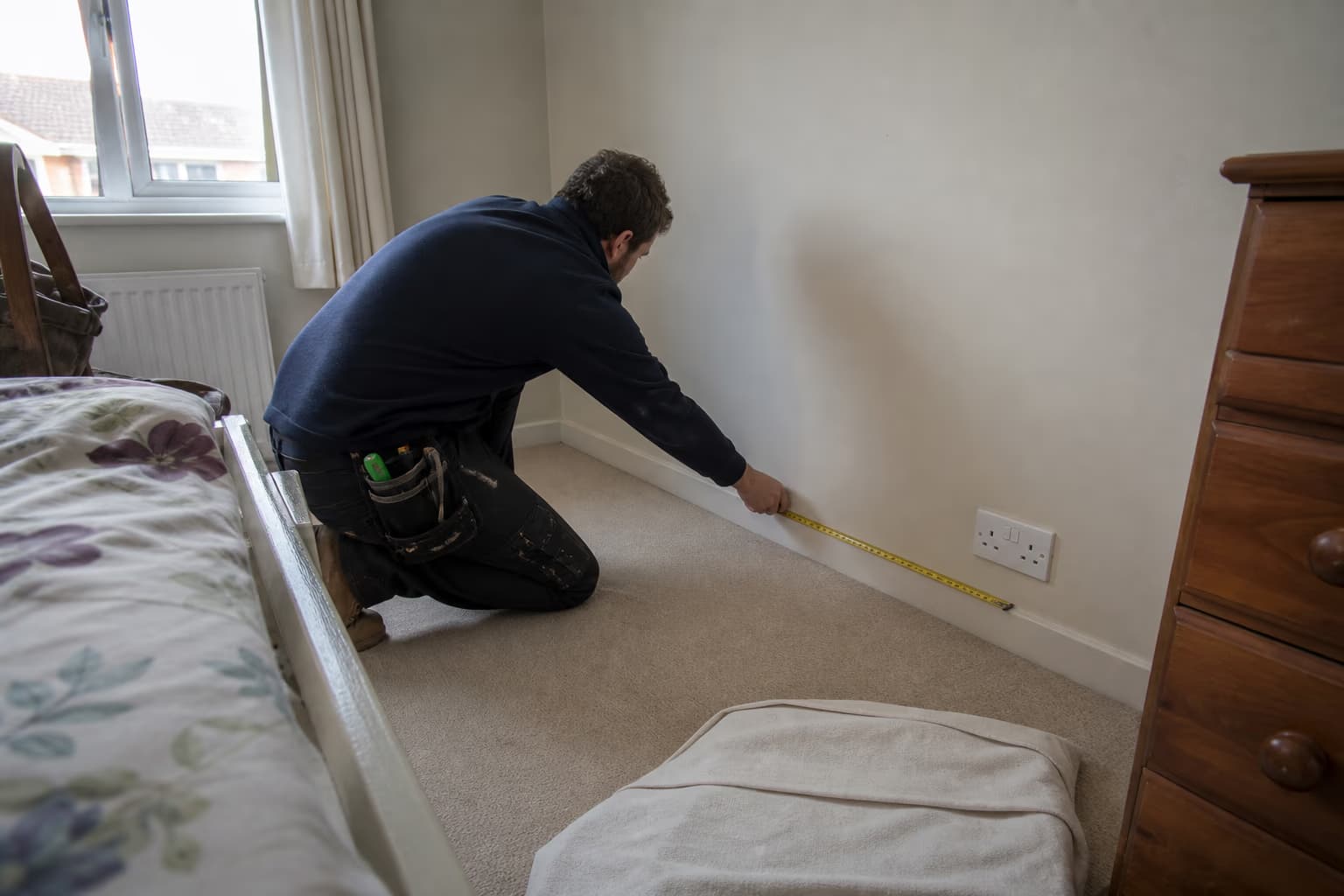 Close electrical detail relevant to how much does it cost to rewire a three-bedroom house?