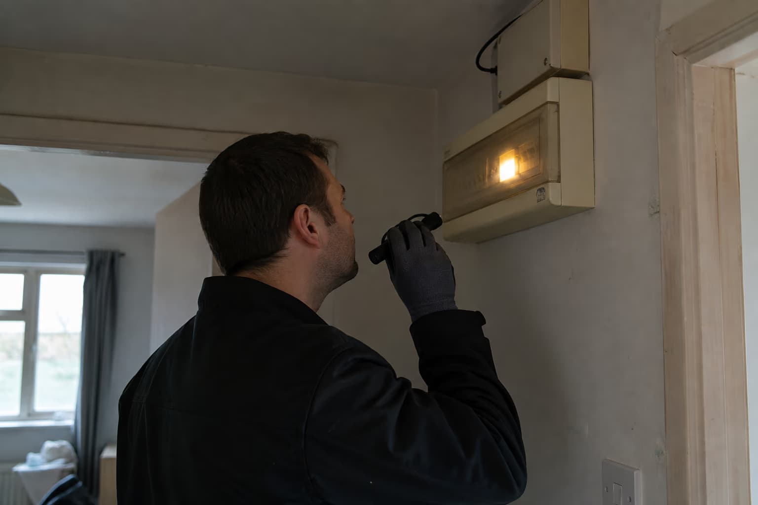 Close electrical detail relevant to does an older fuse box need replacing?
