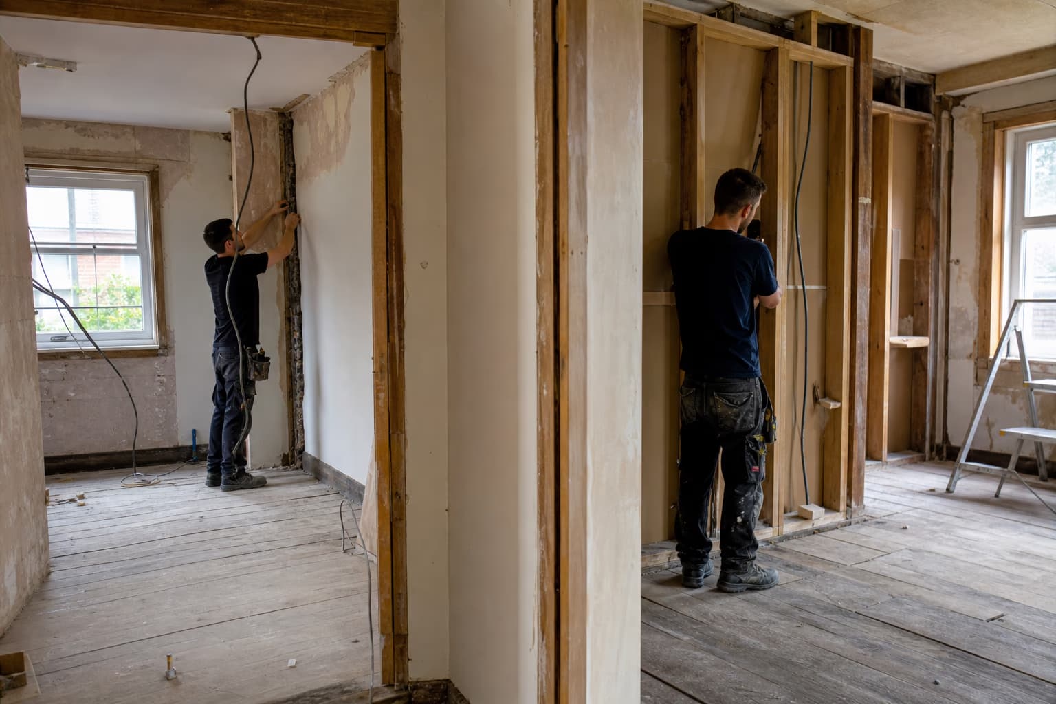 Practical evidence and planning detail for electrical first fix