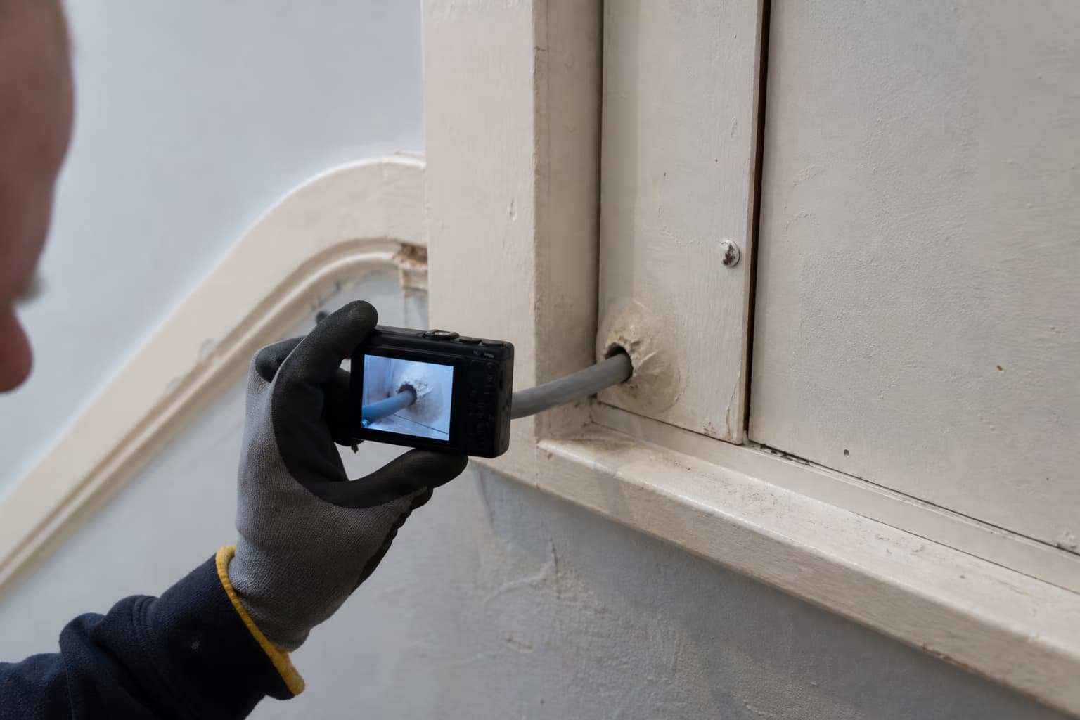Close electrical detail relevant to electrical work in bournemouth flats and converted properties