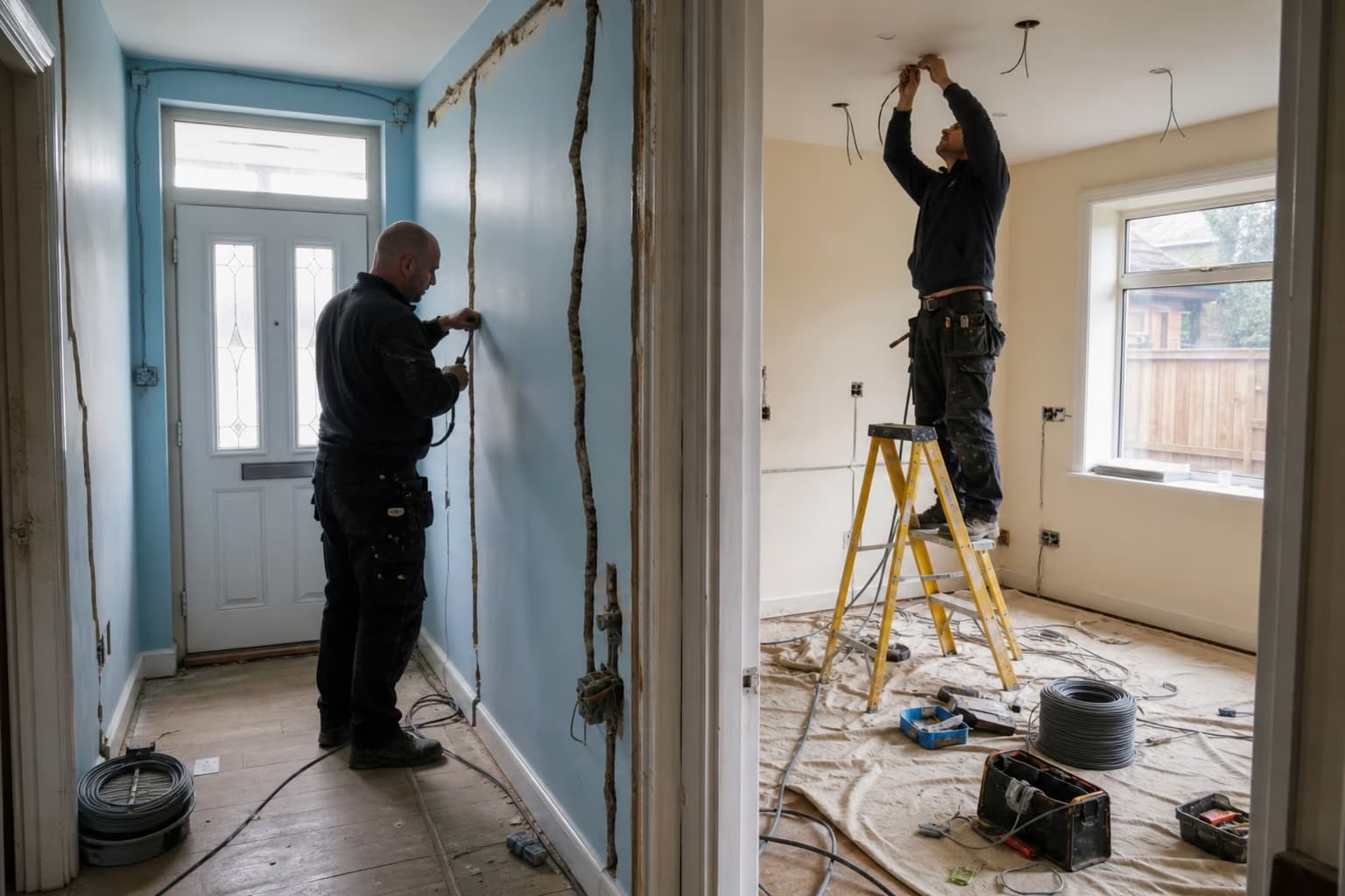 Practical evidence and planning detail for how long does it take to rewire a house