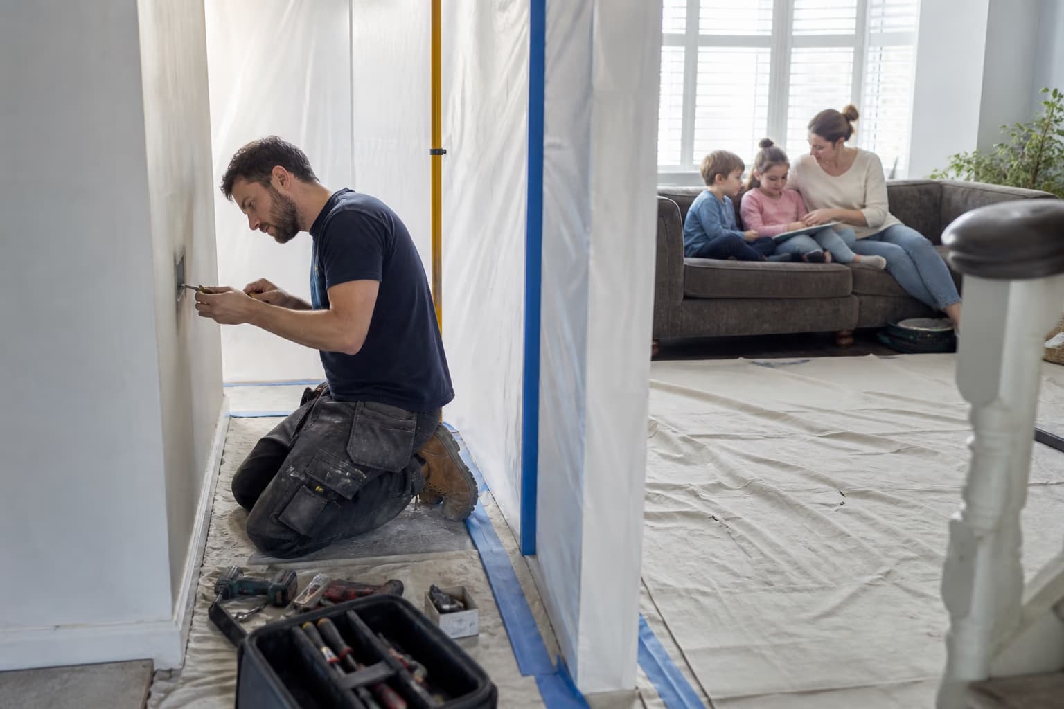 Practical evidence and planning detail for rewiring an occupied house